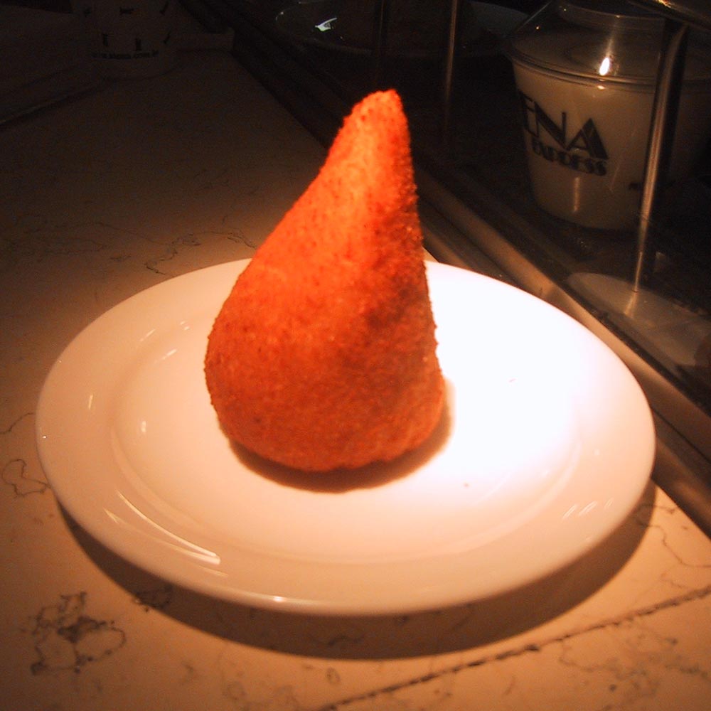 Coxinha de frango da Nan's Salgados